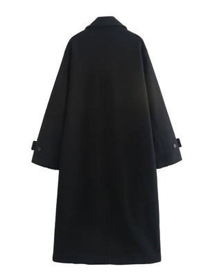 Black Woolen Coat