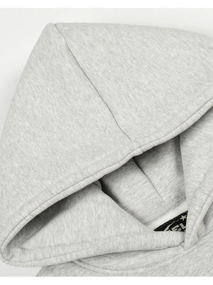 Parody Big Mouth Personalized Prints Plush Graffiti Hooded Sweatshirt