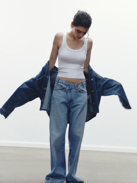 Liber Spring Women's Washing Jeans