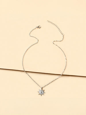 Sun Pendant Necklace