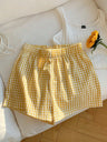 Plaid Stripes Shorts