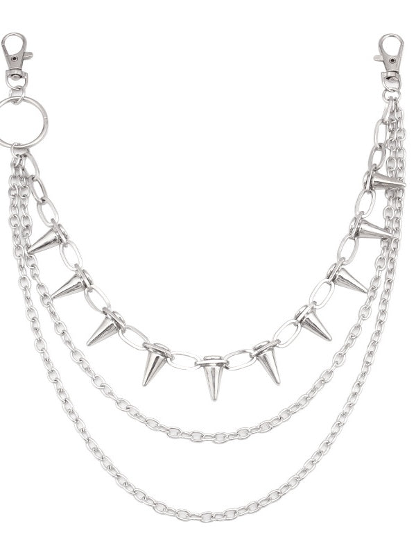 Hip Hop Punk Studs  Waist Chains