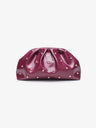 Studded Pleated Clutch Bag