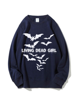 Halloween Pullover Printed Sweatshirt