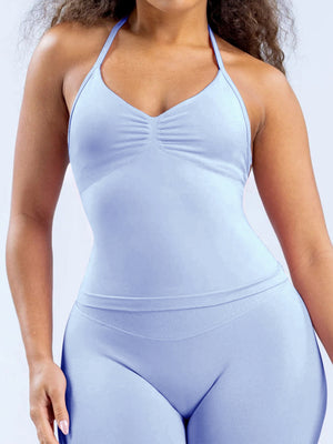 Seamless With Breast Pads Beautiful Back Fitness Exercise Yoga Tank Top