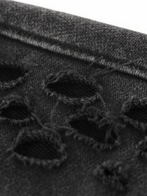 Ripped Hoodie & Pants Set