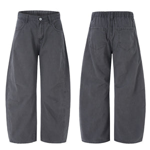 Deconstruction Machete Loose Silhouette Vintage Floor-length Pants