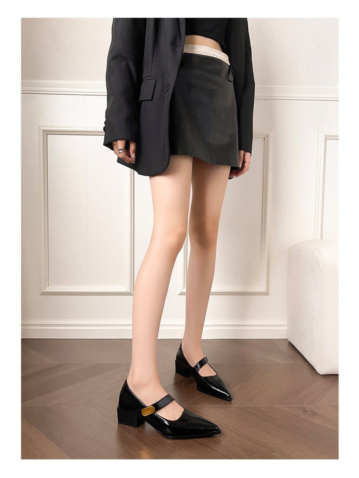 Liber Spring and Autumn Women's Mary Jane Shoes