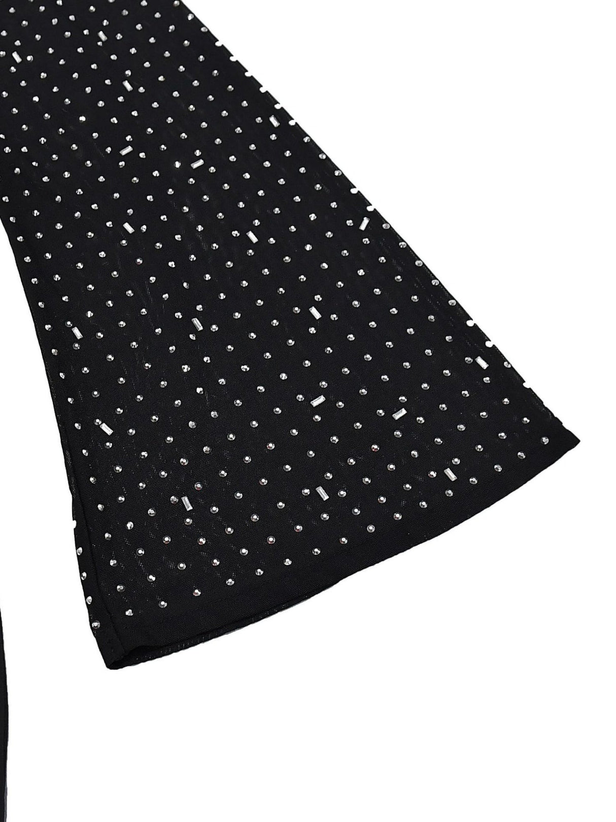 Strassbesetzte, figurbetonte und sexy, glänzende Party-Maxikleider