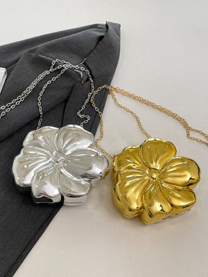 Personalized And Creative Acrylic Flower Evening Bag