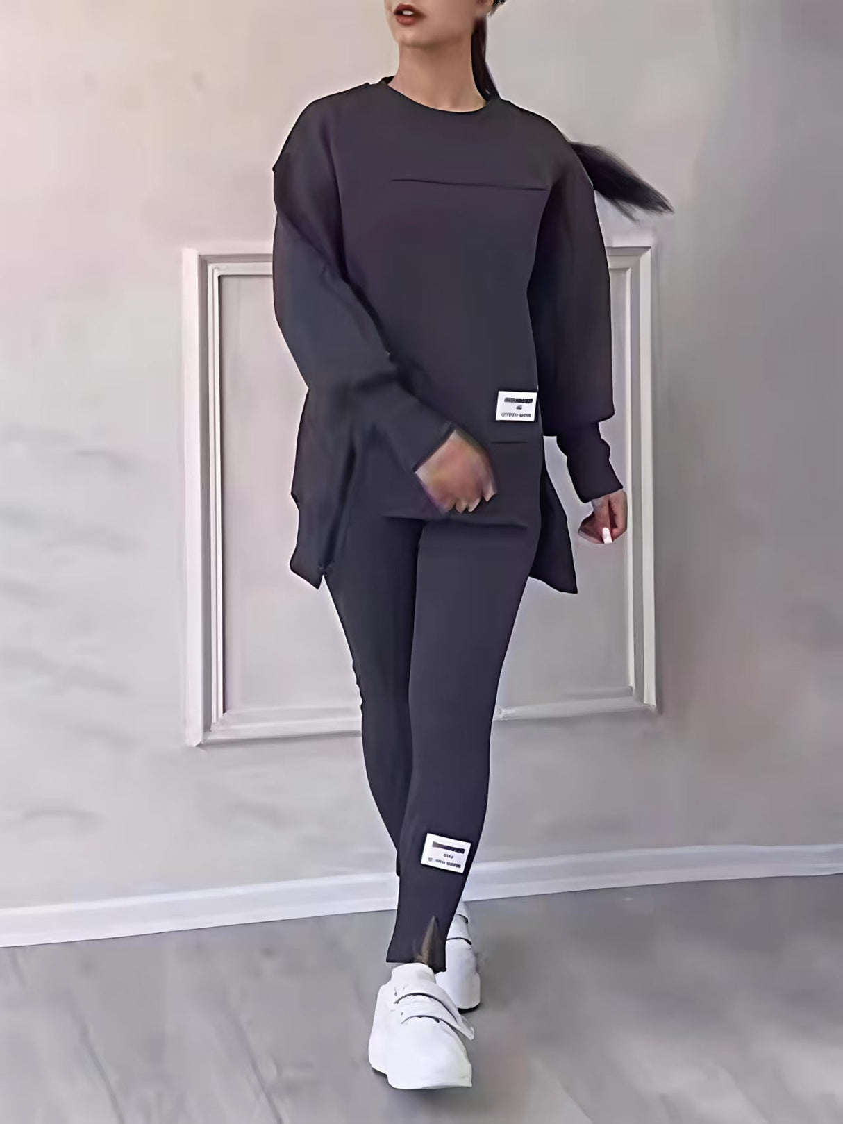 Ensembles 2 pièces sweat-shirts et pantalons de sport et loisirs