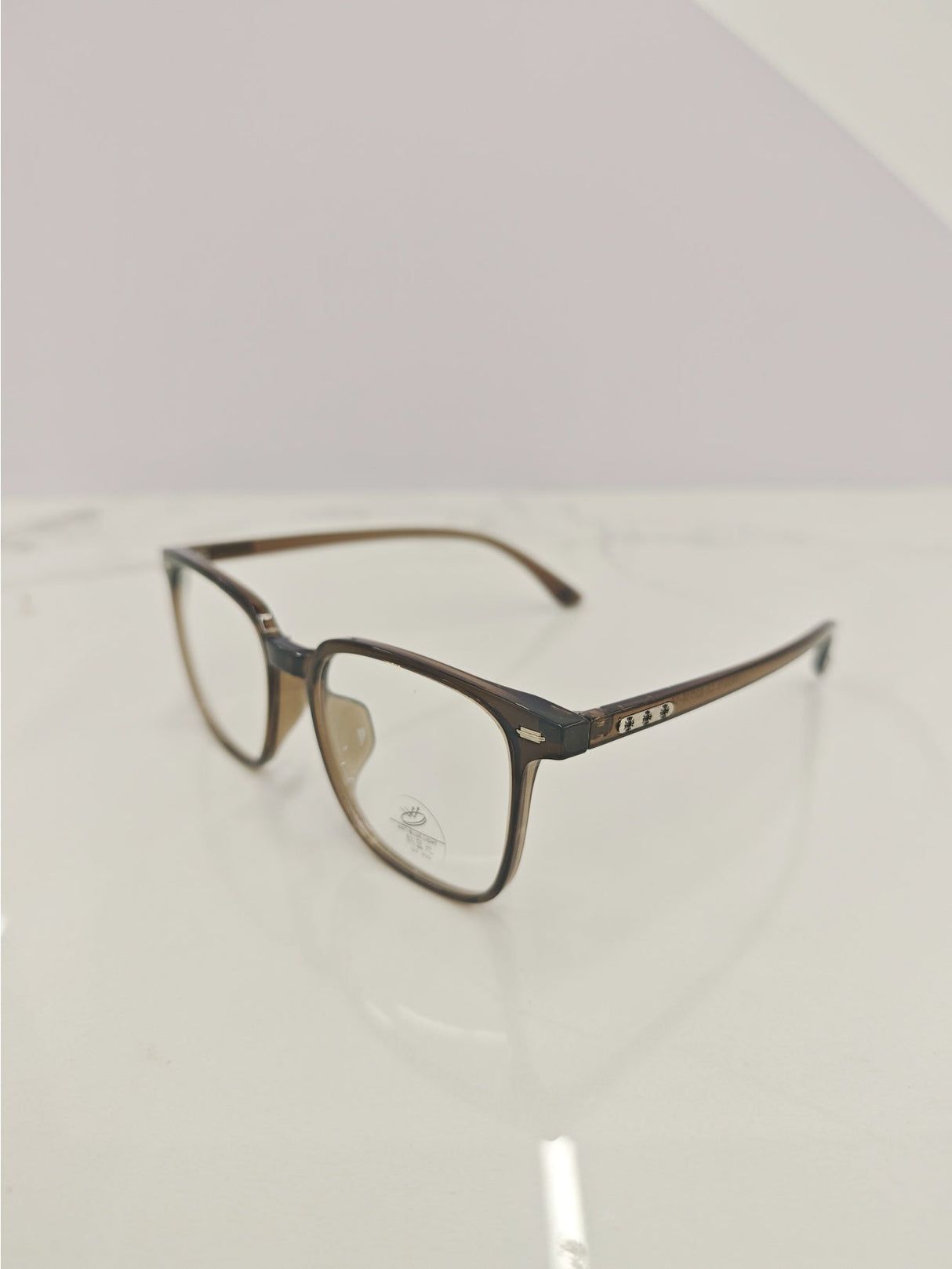 Semi-transparent Prescription Glasses