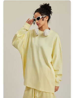 Liber Autumn Neutral wear Solid Color Solid Color T-shirts
