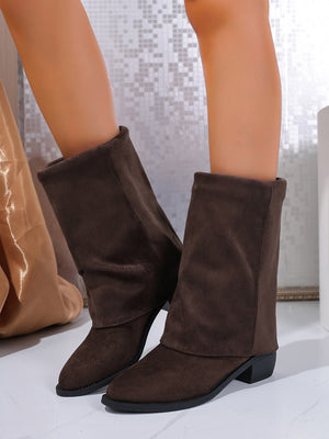 Women's Boots With Trouser Legs