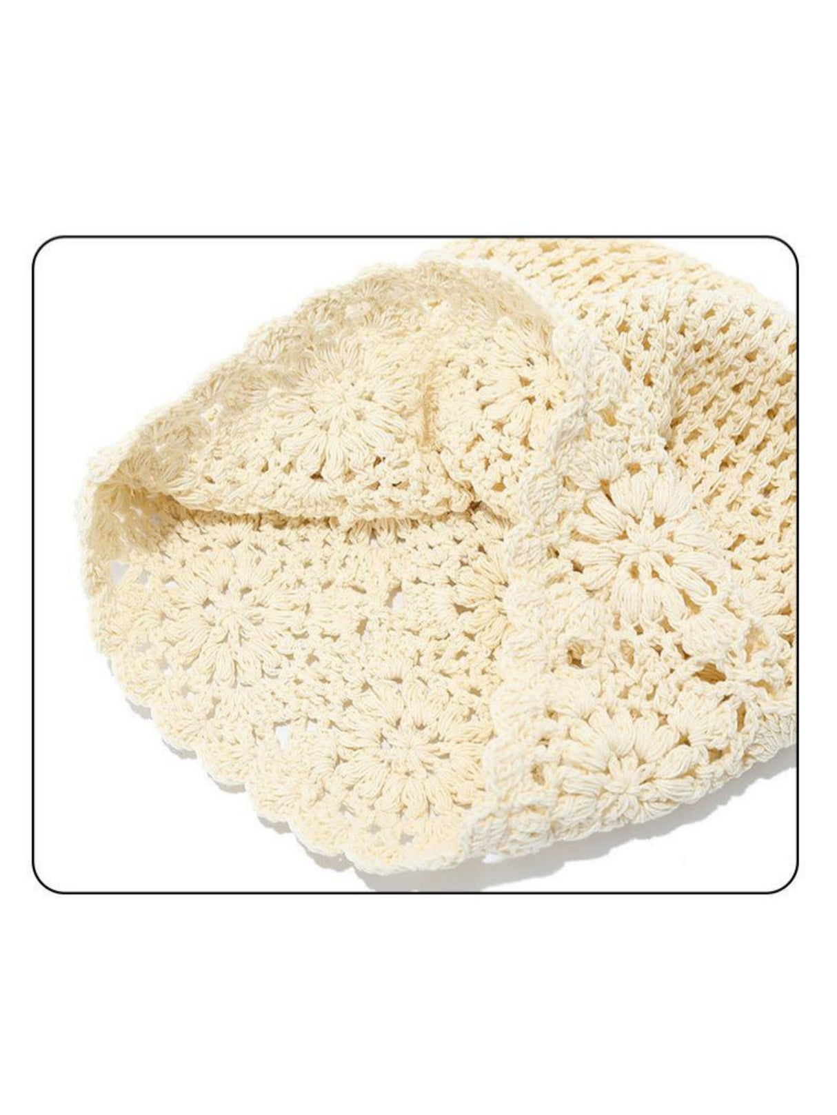 Woven Openwork Women's Pullover Knitted Hat