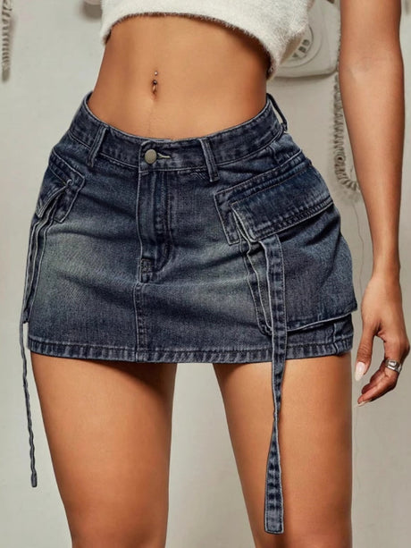 Liber Summer Women's Pocket Skirts