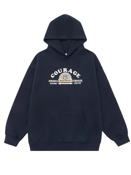 Letter Print Hooded Sweatshirts&Hoodies