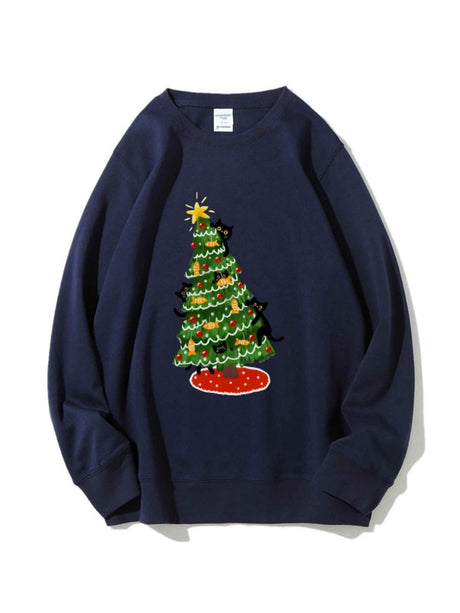 Christmas Printed Sweatshirt