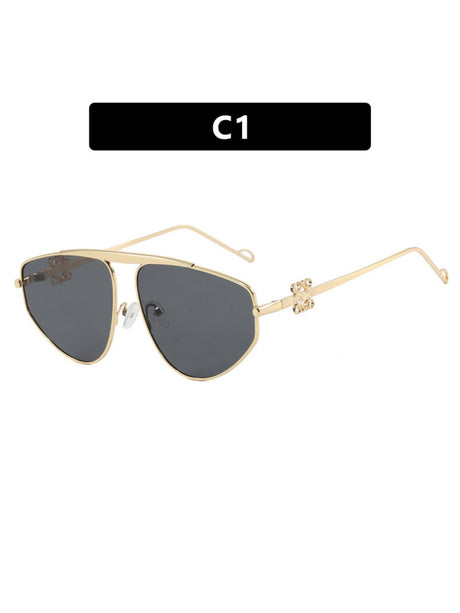 Frameless Aviator Sunglasses