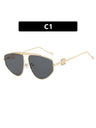 Frameless Aviator Sunglasses