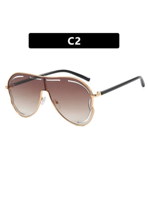 Oversized Aviator Sunglasses