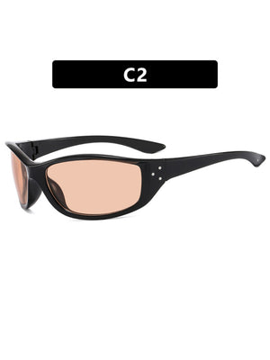 Full-rimmed, Uniquely Shaped Fashion Glasses