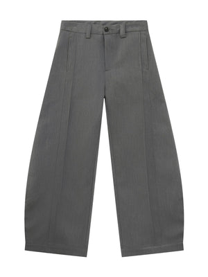 Retro Machete Stereo Gathering Cleanfit Dress Pants Pants