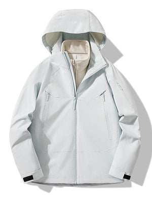 Hard Shell Triple Removable Fleece Water Proof Antifouling Windproof Windproof Jacket