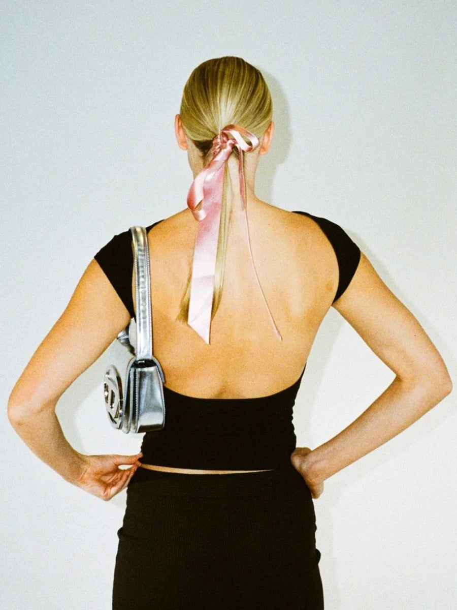 Sexy Short Sleeve Backless T-shirts