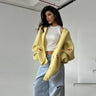 Liber Summer Women's Dachshund embroidered cardigan sweater Anime cartoon Cardigans