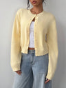 Thread Solid Color Simplicity Cardigans