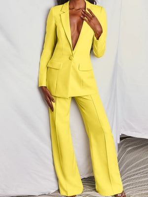 Macaron Color 2-piece Blazer Sets