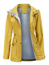 Removable Cap Water Proof Pocket Hooded Jackets