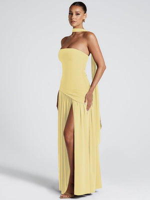 Liber Spring Women's Solid Color Solid Color Maxi Dresses