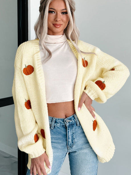 Three-dimensional decoration Fruit Cardigans