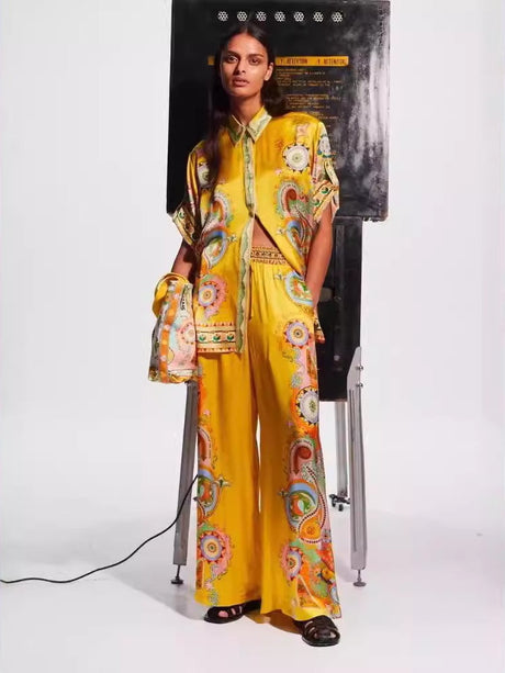 Liber Summer Women's Printed 2-piece Sets