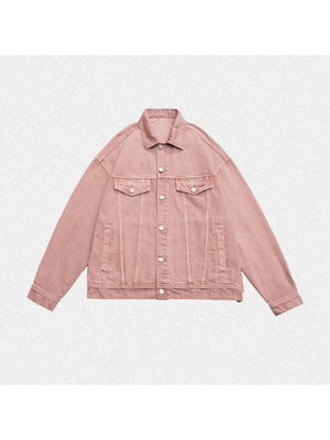 Liber Summer Neutral wear Pocket decoration Solid Color Jackets