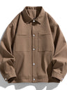 Liber Autumn Men's Solid Color Jackets