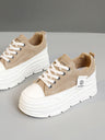 Colorblock Thick-Sole Women's Casual Sneakers