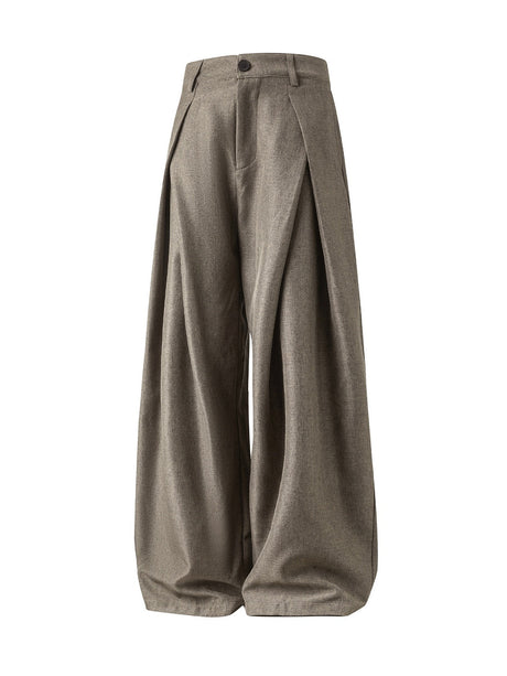 Liber Autumn Men's None Solid Color Pants