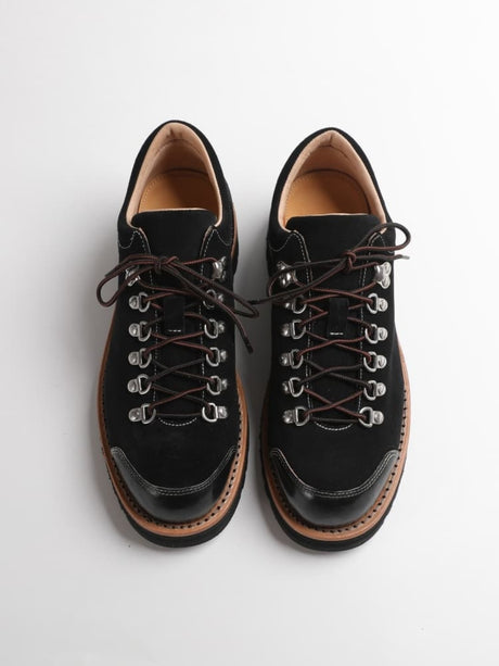 AKAIFUxUGLYBROS Collaboration Low-top Genuine Leather Goodyear V-sole Outdoor Workwear Derby Boots, Unisex.