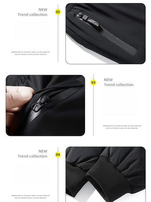 Pantalon en duvet thermique ajusté