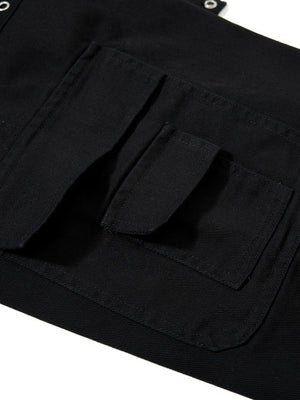 Metal Punching Rock Gothic Letter Loose-fit Wide-leg Pants