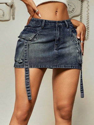 Liber Summer Women's Pocket Skirts