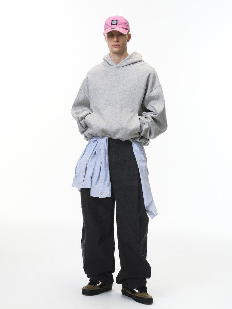 Liber Autumn Neutral wear Solid Color Pants