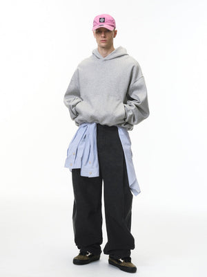 Liber Autumn Neutral wear Solid Color Pants