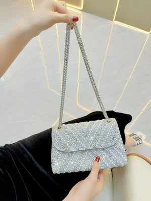 Liber Four Seasons ACC Diamond Pearl Underarm Bag