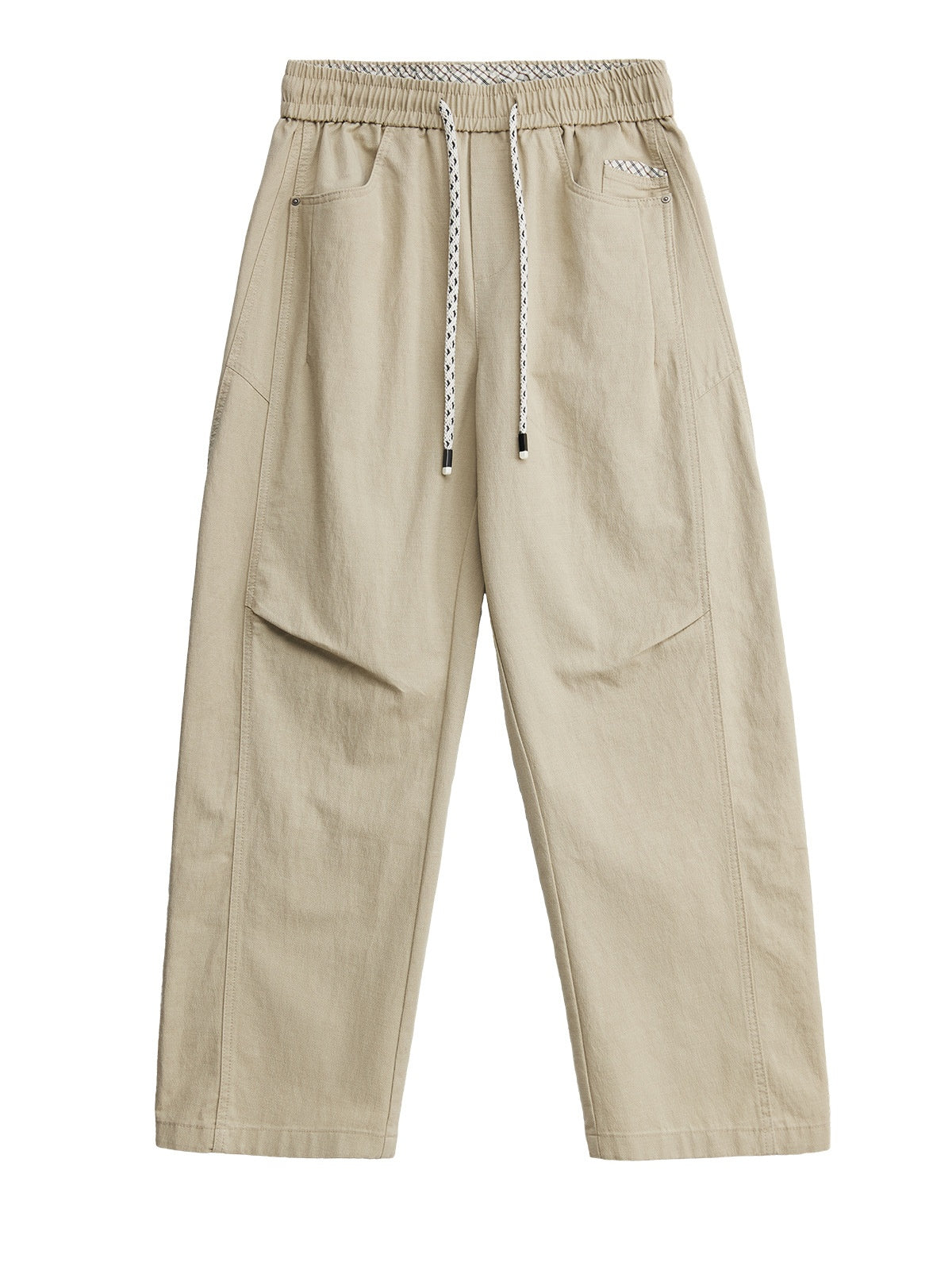 Loose-fit Simple Versatile Straight-fit Pants