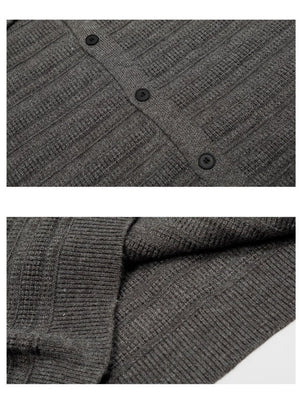 Loose Lapel Knitting Sweaters