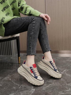 Women's Thick-soled Casual Sneakers
